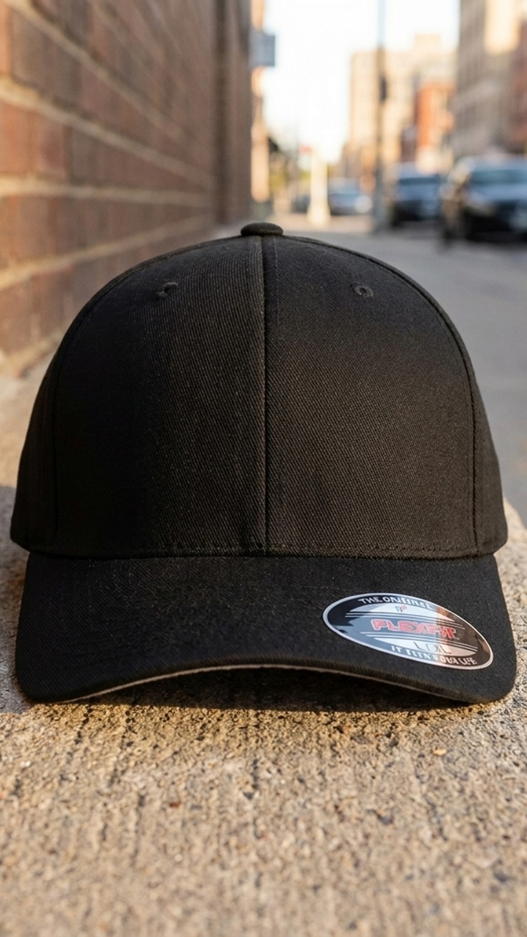 Flexfit XL-4XL Oversize Curved Bill Structured Stretch Fit Baseball Cap-FREESHIP