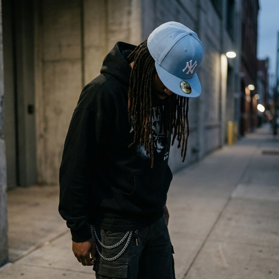 new era cap 59fifty 7 3/4 — worn