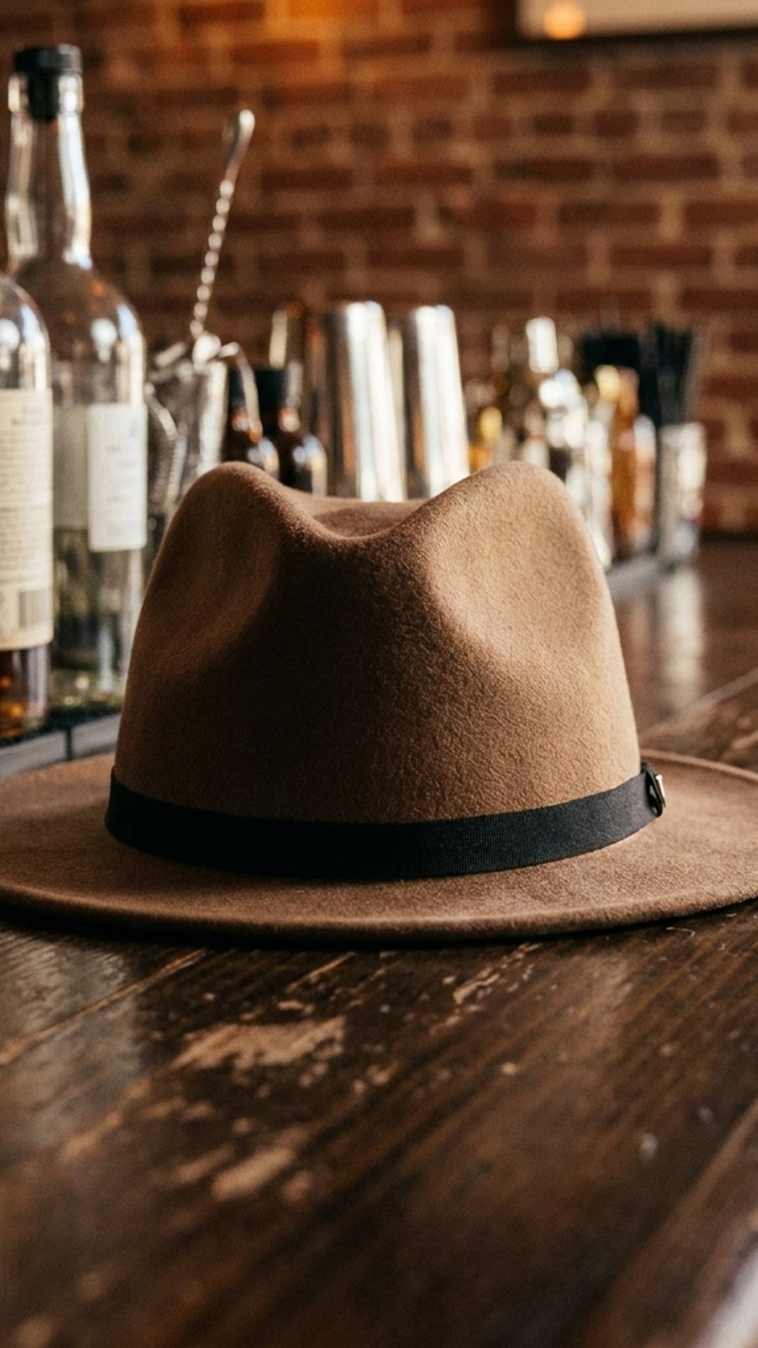 Brixton - Messer Packable Fedora - Twig SALE